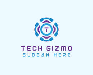 Cyber Tech Developer logo design