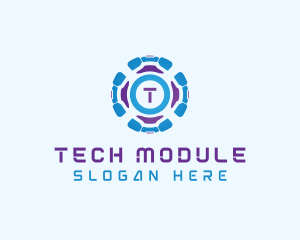 Cyber Tech Developer logo design