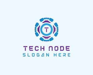 Cyber Tech Developer logo design