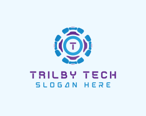 Cyber Tech Developer logo design