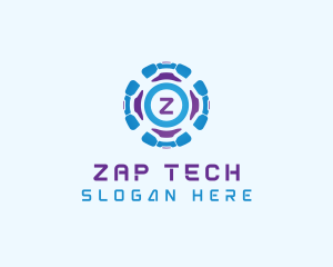 Cyber Tech Developer logo design