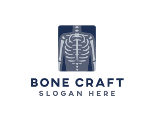 Medical X-ray Scan logo design