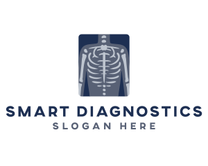 Medical X-ray Scan logo design