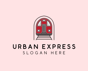 Subway Train Station logo