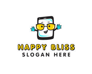 Happy Phone Gadget logo design