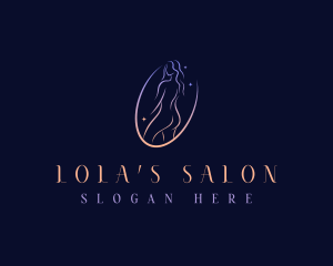 Woman Body Salon logo design