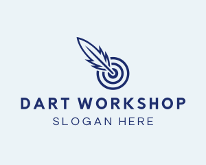 Feather Dart Target logo