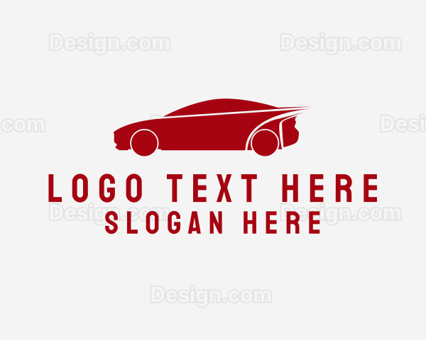 Fast Car Sedan Logo