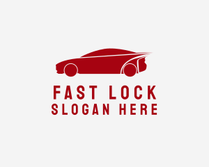 Fast Car Sedan  logo design