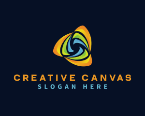 Creative Media Vortex logo design