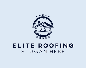 Roof Residential Roofing logo design