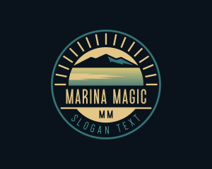 Sea Mountain Travel logo design