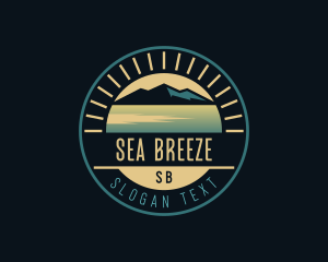 Sea Mountain Travel logo design