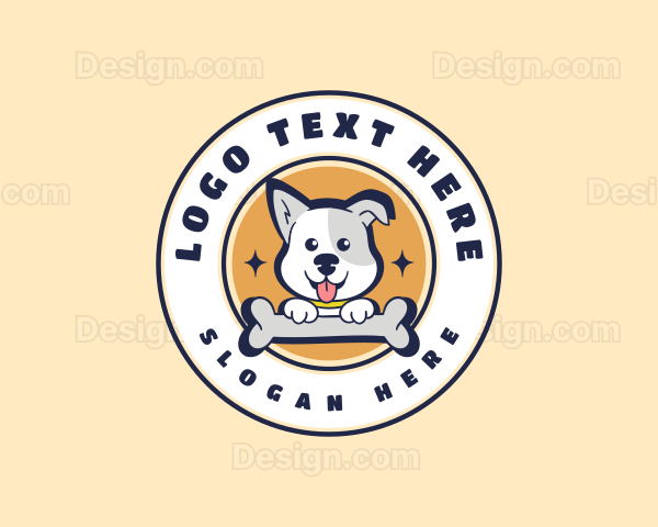 Dog Bone Treat Logo