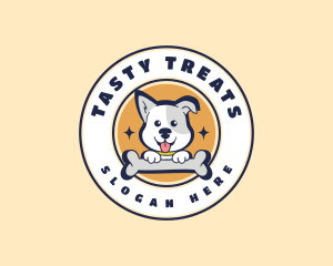 Dog Bone Treat logo design