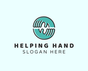 Healing Hand Massage logo design