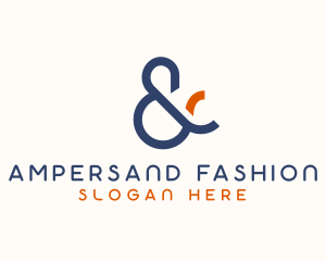 Stylish Ampersand Firm logo design