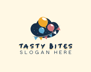 Birthday Party Balloon logo