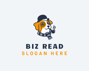 Detective Pet Dog  logo design