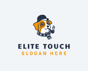 Detective Pet Dog  logo design