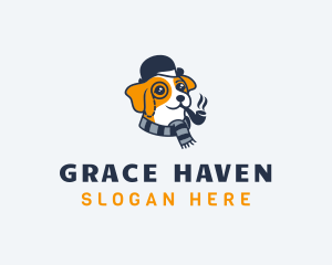 Detective Pet Dog  logo