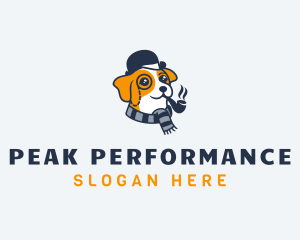 Detective Pet Dog  logo design