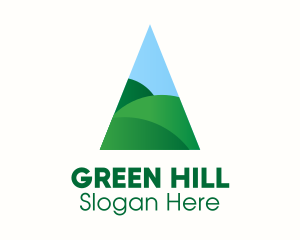 Triangle Meadow Hills logo design