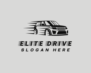 SUV Car Automotive logo