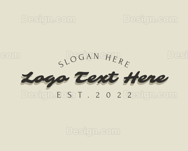 Fashion Apparel Boutique Logo