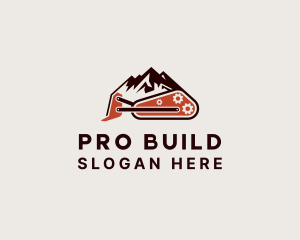 Mountain Bulldozer Contractor logo