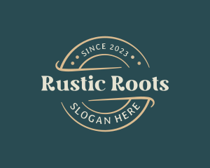 Rustic Retro Diner Banner logo design