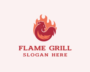 Flame Grill Chicken logo