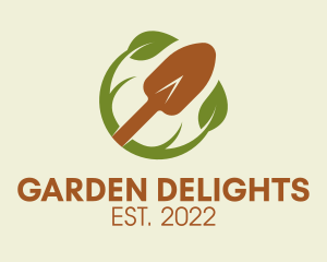 Eco Gardening Tools  logo design