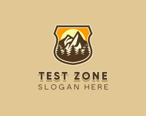 Mountain Outdoor Adventure Logo