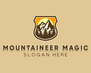 Mountain Outdoor Adventure logo design