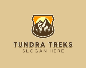 Mountain Outdoor Adventure logo design