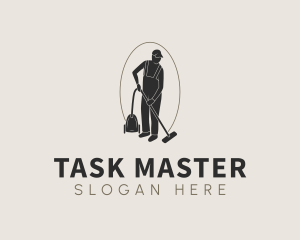 Housekeeping Vacuum Cleaner logo design