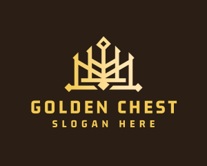 Golden Crown Monarch logo design