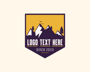 Outdoor Mountain Adventure Logo