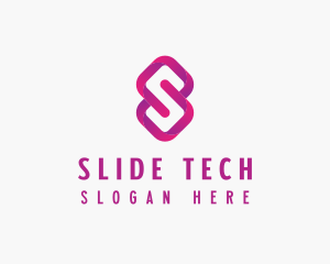 Digital Cyber Tech Letter S logo design