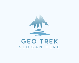 Mountain Trek Hiking logo design