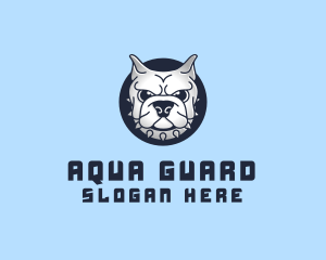 Bulldog Pup Breeder logo design