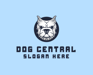 Bulldog Pup Breeder logo design