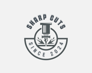 Industrial Laser CNC logo design