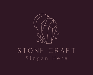 Upscale Crystal Moon logo design