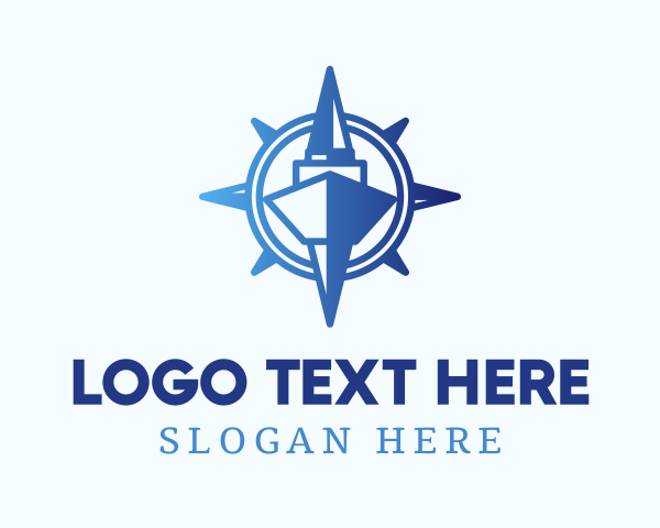 Sea Travel logo example 3