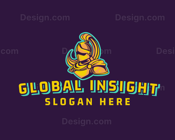 Golden Knight Esport Logo