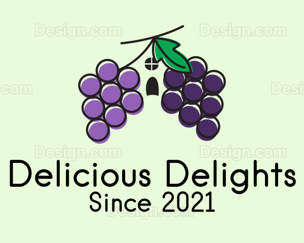 Grape Farm House Logo
