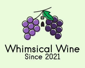 Grape Farm House  logo design