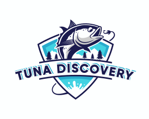 Restaurant Fishing Tuna logo design